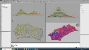 K3-TENT. Surface curvature analysis