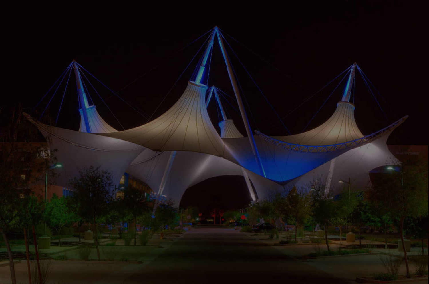 K3-TENT Tensile fabric design software. Shade sail design.