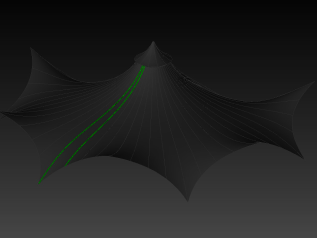 K3-TENT. Dividing the surface into pieces